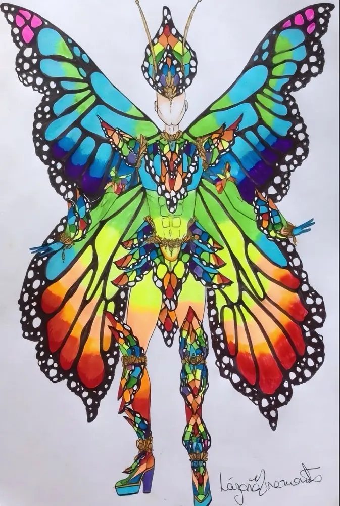Costume design sketch 1