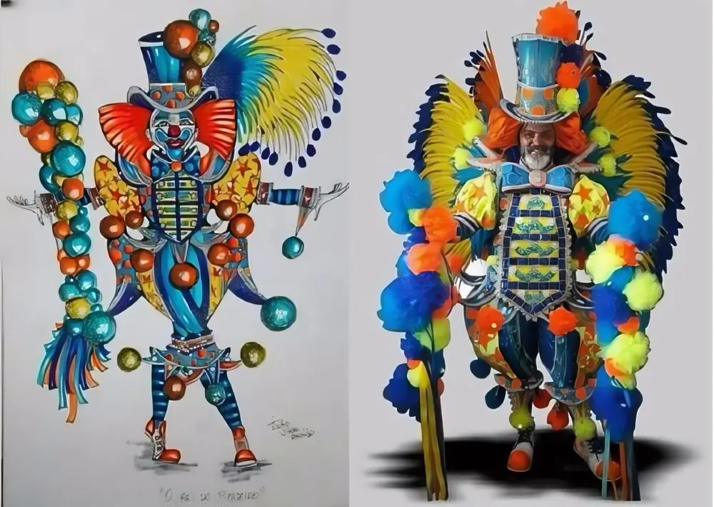 Costume design sketch 4